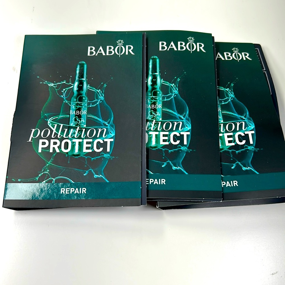 3 Doctor Babor Ampoules Samples - Repair - Pollution Protect